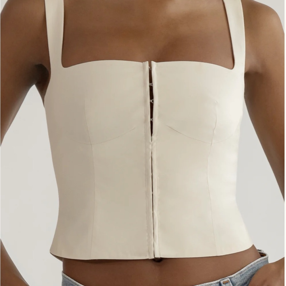 NWOT Orseund Iris Bustier in Ivory